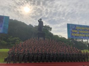 Danlanal Bintan Hadiri Apel Komandan Satuan TNI Tahun 2023