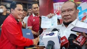 Daftar Calon Ketum PSSI, Eric Tohir “Ditantang” La Nyalla