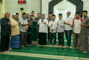 Tunaikan Bantuan ke Beberapa Masjid, Marlin: Jangan Berjanji Kalau Tak Ditepati