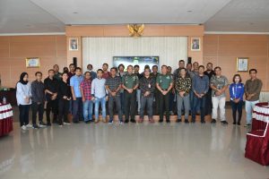 Tingkatkan Sinergitas, Korem 033/WP Gelar Coffee Mirnibg Bersama Awak Media