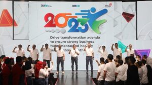 TelkomClick 2023: Optimisme dan Komitmen Karyawan dalam Eksekusi Agenda Transformasi Perusahaan