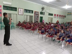Kasdim Pati Terima Kunjungan Anak Anak TK Pertiwi