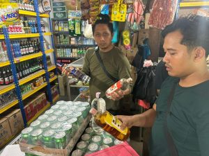 Polsek Batu Ampar Amankan Puluhan Mikol Dalam Operasi Pekat Seligi 2023