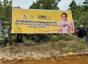 Berkat Dana Aspirasi Cen Sui Lan, Jalan ke Pemakaman Tionghoa di Kundur Barat Telah Diaspal