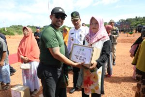 Dari Pembukaan TMMD ke-116, Ketua DPRD Batam : TNI Nyata Ikut Mensejahterakan Masyarakat