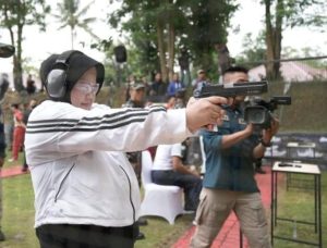 Dor..! Tembakan Marlin Memecah Keheningan Koarmada I Tanjungpinang