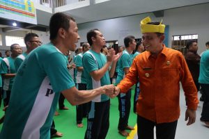  Menkumham RI Didampingi Gubernur Kepri Kunjungi Warga Binaan Lapas Narkotika Kelas II Tanjungpinang