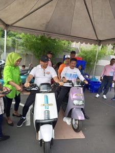  Cegah Pencemaran Udara, Ketua DPRD Batam Nuryanto Dukung Gaya Hidup Green Energy melalui Motor Listrik