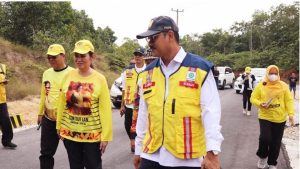 Anggota DPR RI Dapil Kepri Cen Sui Lan Resmikan Jalan Pemakaman Tionghoa di Sawang Kundur