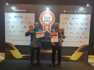  Berdedikasi pada GRC, PT PLN Batam Raih Dua Penghargaan TOP GRC Awards 2023