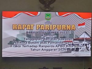  Respon Pandangan Fraksi DPRD Batam, Pemko: Optimalisasi PAD Melalui Digitalisasi
