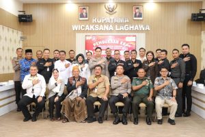  Belasan Peserta Didik Sespimmen Angkatan 63 Kuliah Kerja Profesi di Polresta Tanjungpinang.