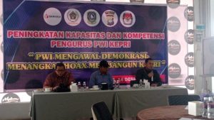  KPU Kepri Ajak PWI Kepri ‘Perangi’ Hoax di Pemilu 2024