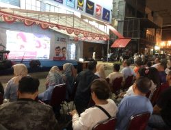 Nobar Debat Cawapres di Rumah Pemenangan TKD Prabowo-Gibran Kepri, Penampilan Gibran Dipuji
