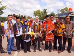 Cen Sui Lan Resmikan Pengaspalan Jalan Nusantara City 1, Mantan Wali Kota Tanjungpinang Tak Kuasa Tahan Haru