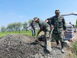 Duo Bersaudara, Diterjunkan Selesaikan Sasaran Fisik TMMD Kodim 0703/Cilacap
