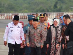 Parade Foto Penyambutan Wakil Presiden RI di Provinsi Kepri