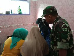 Babinsa Karangpucung Peduli Kebersihan dan Kesehatan