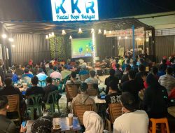 Nobar di KKR Tanjungpinang Pecah Meski Indonesia Kalah