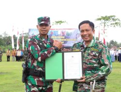 Rampung 100 Persen, Dandim Cilacap Resmi Tutup TMMD di Desa Bulusari