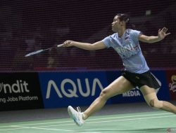 Gregoria terhenti di babak perempat final Indonesia Open 2024