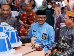 Penuh Santun, Jefridin Ucapkan Selamat ke Pasangan Amsakar dan Li Claudia