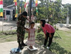 Pendampingan Babinsa Dalam Kegiatan Posyandu Balita dan Posbindu PTM