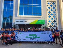 Sosialisasikan Pentingnya dan Manfaat, BPJS Ketenagakerjaan Gowes Bareng PWI Kepri