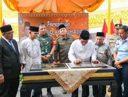 Gubernur Ansar Ahmad Resmikan Penggunaan Kembali Masjid Al-Muhajirin Setelah Revitalisasi