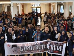 Muhammad Rudi Bakar Semangat Pengurus dan Simpatisan Partai NasDem Tanjungpinang