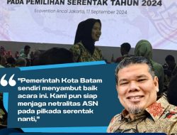 Kepala Daerah Se-Indonesia Deklarasi Jaga Netralitas ASN di Pilkada Serentak 2024