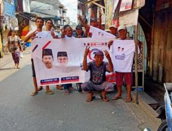Jadi Ikon Perubahan Kepri, Penarik Becak Pelantar II Deklarasi Menangkan Rudi-Rafiq