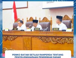 Pemko Batam Bahas Peningkatan Angkutan Umum dan Pendidikan di Rapat Paripurna DPRD