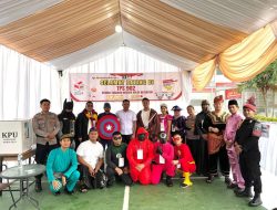 Captain America Hadir di TPS 902 Rutan Batam, Meriahkan Pilkada 2024