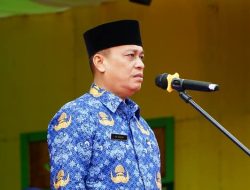 Bupati Lingga M.Nizar Pimpin HUT Korpri Ke 53.