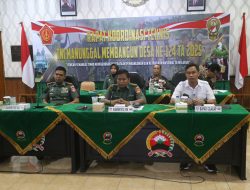 Sukseskan Program TNI Manunggal Membangun Desa, Dandim Cilacap Hadiri Rakornis TMMD Reguler ke-124