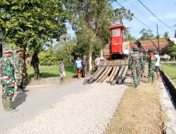 Alat Berat Mulai Diturunkan, TMMD Reguler ke-124 Kodim 0703/Cilacap Siap Tuntaskan Sasaran Fisik