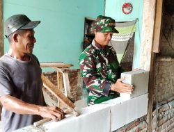 Sardiman Terharu, Rumahnya Direhab Oleh Tentara