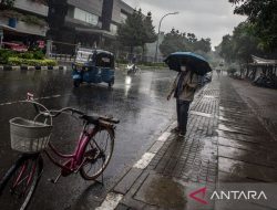 Cuaca Hari Ini, Waspadai Hujan Petir