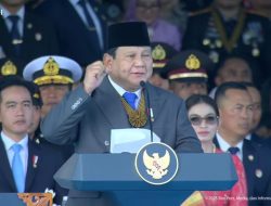 Di HUT Bhayangkara, Prabowo: Polri jangan mau dirusak siapapun