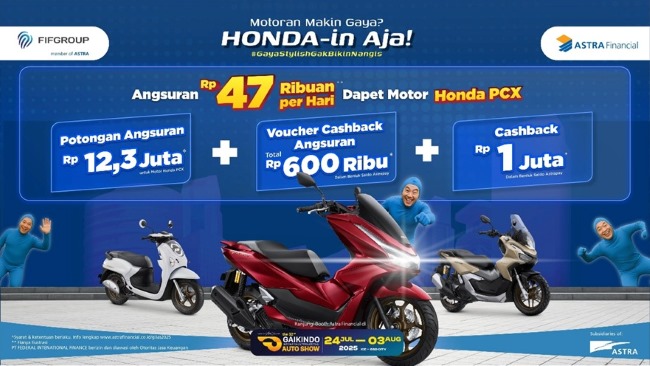 FIFGROUP Permudah Anak Muda Wujudkan Impian di GIIAS 2025