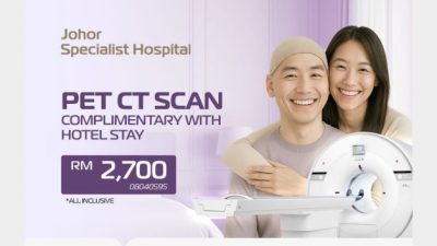 Mesin PET CT yang dimiliki KPJ Johor merupakan generasi terbaru dengan kemampuan 160 slice. Teknologi ini tidak hanya menampilkan gambaran organ tubuh, tetapi juga mampu melihat aktivitas sel hingga ke tingkat metabolisme