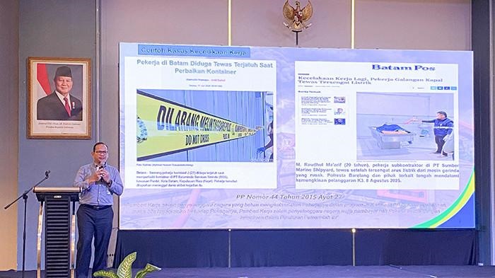 BPJS Ketenagakerjaan Batam dorong budaya K3 untuk lindungi pekerja, tekan angka kecelakaan kerja, dan tingkatkan produktivitas. Pelatihan digelar bersama serikat pekerja dan Kemnaker.