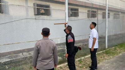Cegah Gangguan Kamtib, Rutan Batam dan Polsek Sagulung Gelar Patroli Bersama