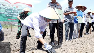 Ketahanan Pangan di Batam, Sinergi Pemerintah dan Polri Tanam Jagung untuk Swasembada Nasional