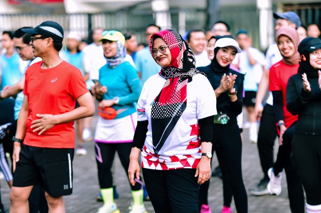Direktur Utama Telkom Indonesia Dian Siswarini