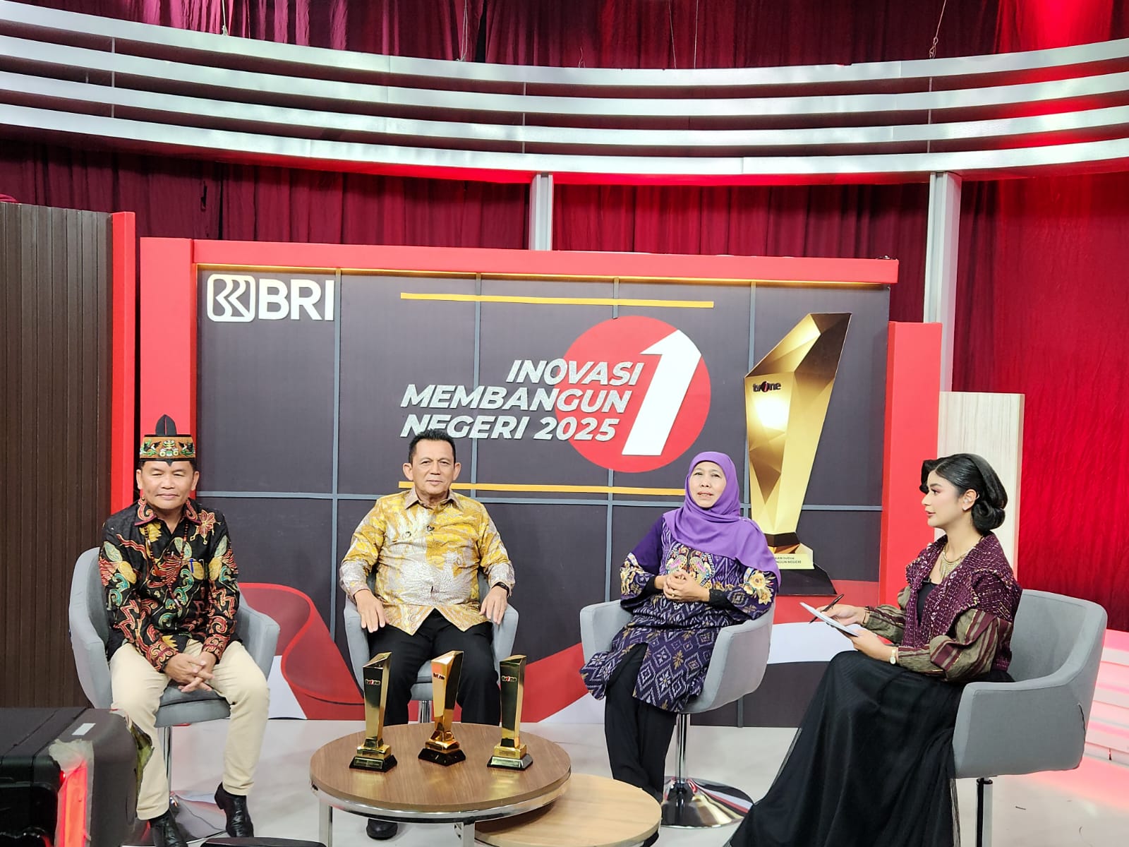 Gubernur Ansar bersama Gubernur Jatim dan Kalteng dalam Talkshow digelar tvOne.