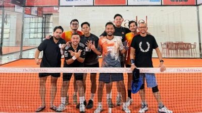 Padel Wak Pekanbaru “Tes Ombak” di Open Turnamen Padel House Batam 2025