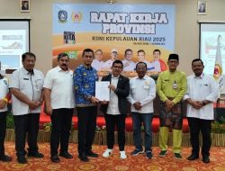 Pimpin Raker KONI 2025, Usep RS Matangkan Strategi Kejayaan Olahraga Kepri Menuju 2026