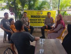 Minggu Kasih di Batu Merah: Polsek Batu Ampar Serukan Pemberantasan Premanisme dan Waspada Curanmor